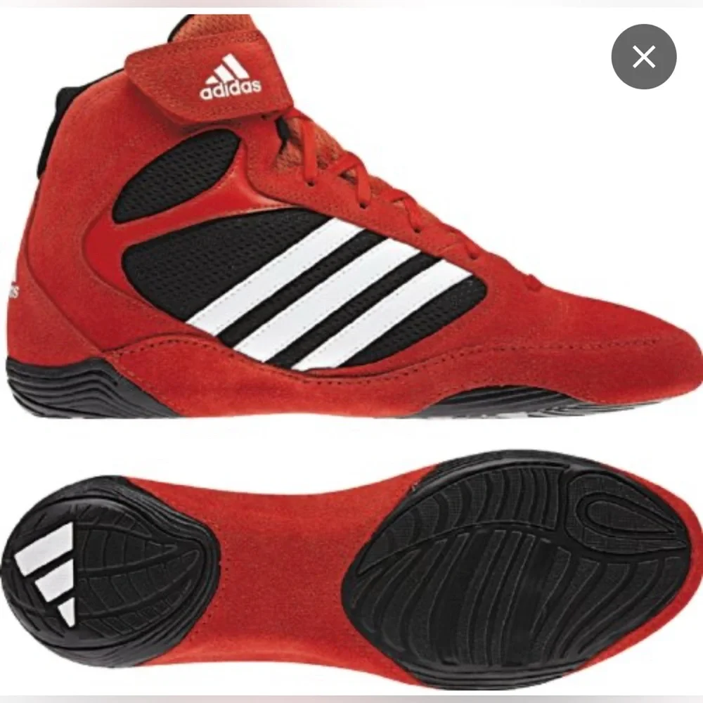 Adidas Pretereo 2.0 Wrestling Red and Black Sneakers
